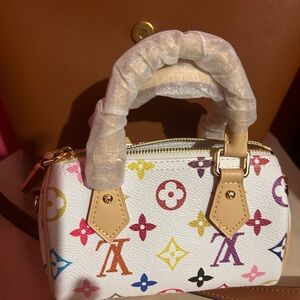 Multicolor Designer Mini Handbag
